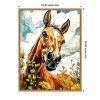 Amanti Art Horse Sky by Justyna Jaszke Framed Canvas Wall Art - 3 of 4