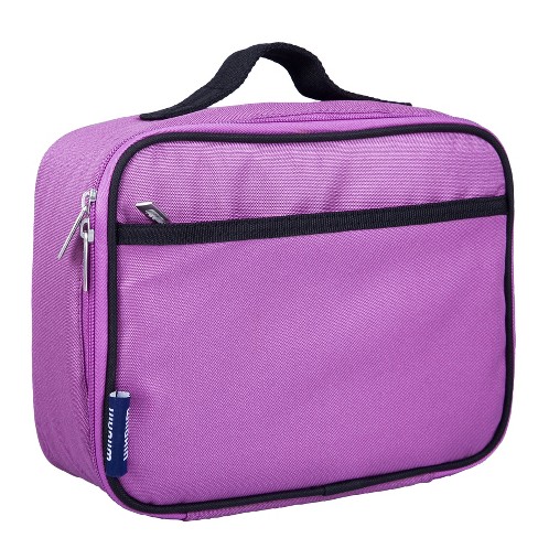 Zodaca Insulated Lunch Bag for Girls and Kids (Light Purple, 8 x 10 x 4 In)