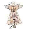 Kurt Adler 10 Light Capiz Angel Treetop with Trumpet - 4 of 4