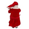 Kurt Adler 10.5-Inch Fabriché Santa in Pajamas and Robe - 3 of 4