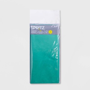 8ct Pegged Tissue Green - Spritz™: Solid Gift Packaging Accessories for All Occasions, Easter - 1 of 1