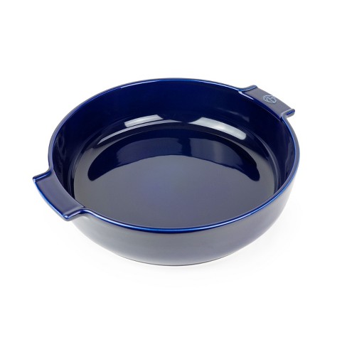 Peugeot Appolia Blue Ceramic 4 Quart, Round Baking Dish
