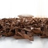Leather Shag LSG511 Handwoven Rugs - Safavieh - 3 of 4