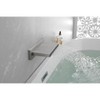 SHOWER Waterfall Waterfall Tub Faucet Wall Mount Tub Filler Spout For Bathroom sink Multiple Uses High Flow Bathtub shower Cascade Waterfall - 4 of 4