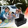 Unique Bargains Universal Car Trunk Organizer Trunk Storage Organizer with Detachable Cover Foldable Black 1 Pc - 3 of 4