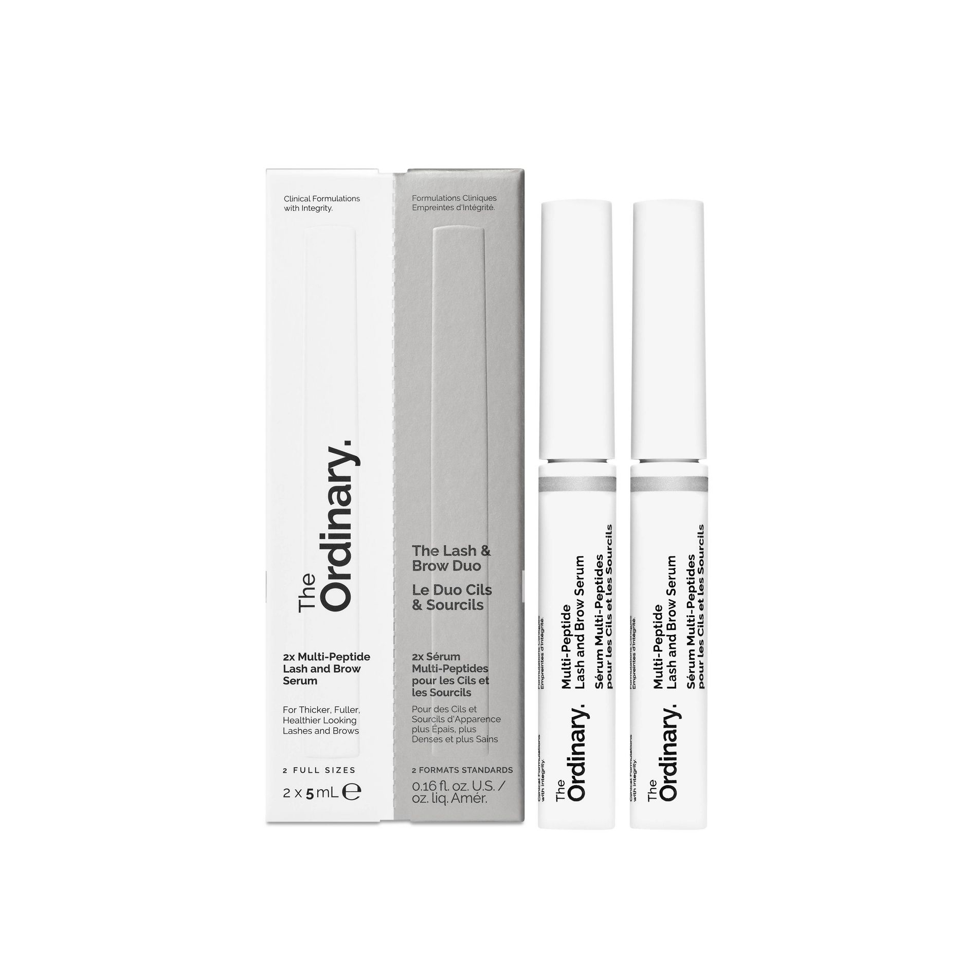 The Ordinary The Lash & Brow Serum Duo - 0.2 fl oz/2pc - Ulta Beauty