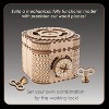 MindWare Gearjits: Treasure Box  – DIY Construction Model – Great STEAM Gifts for Ages 12+ – 158pc Wooden 3D Building Puzzle for Teens & Adults - 2 of 4
