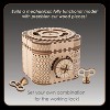 MindWare Gearjits: Treasure Box  – DIY Construction Model – Great STEAM Gifts for Ages 12+ – 158pc Wooden 3D Building Puzzle for Teens & Adults - image 2 of 4