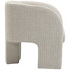 Meridian Furniture,Sawyer Weaved Polyester Fabric Accent Chair - 4 of 4