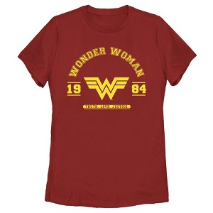 Women's Wonder Woman 1984 WW Collegiate T-Shirt - 1 of 4