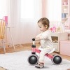 Infans 4 Wheels Baby Balance Bike Children Walker No-Pedal Toddler Toys Rides Pink - 2 of 4