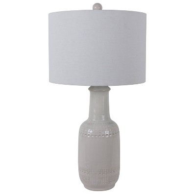 patterned table lamp