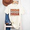 Simply Sage Market Pumpkin Season Leopard Short Sleeve Tee - 3 of 4