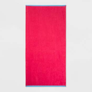 WOW Reversible Beach Towel Red - Sun Squad™