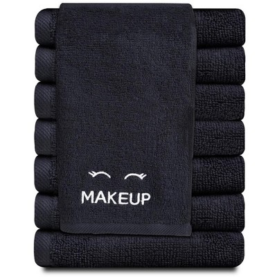 Makeup Removal Washcloth 13x13 Black 6 Pack