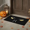 HomeRoots 17" X 29" Black And White Halloween Halloween Outdoor Coir Door Mat - 2 of 4