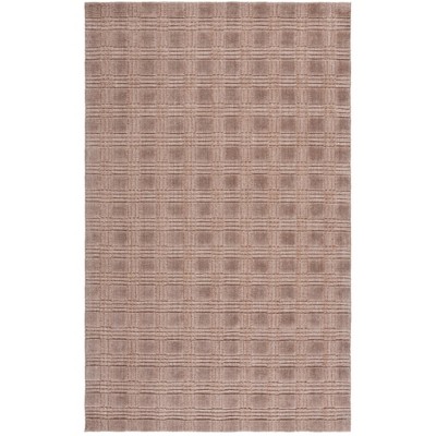 Genre GRE901 Hand Loomed Indoor Accent Rug - Brown - 3'x5' - Safavieh