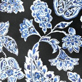 black blue paisley