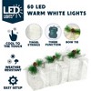 Joyfy 3Packs Christmas Gift Box Lights, Present Boxes Yard Light Decorations with 60/100 LEDs for Christmas Eve Night Indoor Decorations - 3 of 4