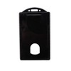 SICURIX Badge Dispensers, Vertical, Black, Pack of 25 - 3 of 4