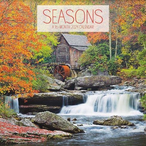 Trends International Inc. 2023-24 Wall Calendar 12x12 Seasons