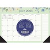 Willow Creek Press Wildflowers Academic July 2025 - June 2026 17"x12" Small Monthly Deskpad Calendar - 3 of 4