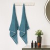 Unique Bargains Cotton Absorbent Lightweight Bath Towels 2 Pcs - 4 of 4