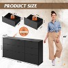 GALAXHERO 9-Drawer Dresser, Modern Wood Chest with Metal Handles, TV Stand for 75" TV, Storage Organizer for Bedroom, Living Room, Office - 2 of 4