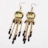 Halloween Drop Earrings for Women - Gothic Ghost Bat Dangle Earrings for Costume Party - 3 of 4