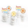 Big Dot of Happiness Here Comes The Son Dessert Cupcake Toppers, Boy Boho Baby Shower Clear Treat Picks - Set of 24 - 2 of 4