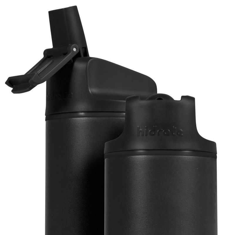 HidrateSpark PRO 21oz Vacuum Insulated Stainless Steel Bluetooth Smart Water Bottle with Straw Lid, 4 of 10