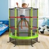 Infans 55" Kids Trampoline Bouncing Jumping Mat Recreational Trampoline W/Enclosure Net - 3 of 4