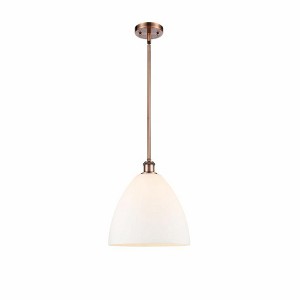 Bristol Glass - 1 Light Mini Pendant In Industrial Style-12.75 Inches Tall and 12 Inches Wide - 1 of 1