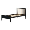 Plank+Beam Scandinavian Twin Bed Frame with Headboard, Solid Wood Platform Bed for Adults - 2 of 4