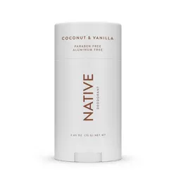 Native Coconut & Vanilla Natural Deodorant for Women - 2.65oz