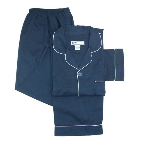 Ten West Apparel Long Sleeve Long Leg Solid Pajama Set - image 1 of 2