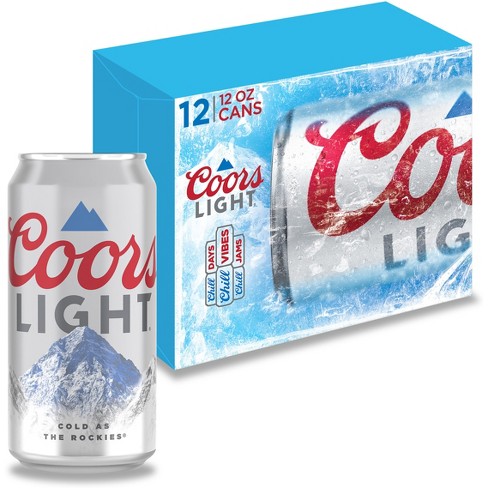 Coors Light Beer - 12pk/12 fl oz Cans - image 1 of 4