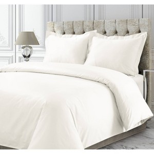 3pc 300 Thread Count Rayon from Bamboo Oversized Duvet Set - Tribeca Living - 1 of 4