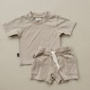 Kids Hayes Acid Wash Short Sleeve Set - Olive + Scout - 3 of 4