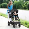 Infans 3-in-1 Newborn Stroller Folding Convertible High Landscape Toddler Stroller - 4 of 4