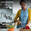 LunaLulinlk 16 Inch Magnetic Knife Bar Stainless Steel with Multipurpose Use - 4 of 4