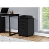 NicBex Modern File Cabinet with Wheels,Vertical Filing Cabinets with 3 Drawers and Handles,Office Cabinet for Home, Office - 2 of 4