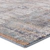 9'6"x12' Lysandra Abstract Area Rug Blue/Tan - Jaipur Living: Contemporary 9x12 Living Room Rug, Medium Pile - image 2 of 4