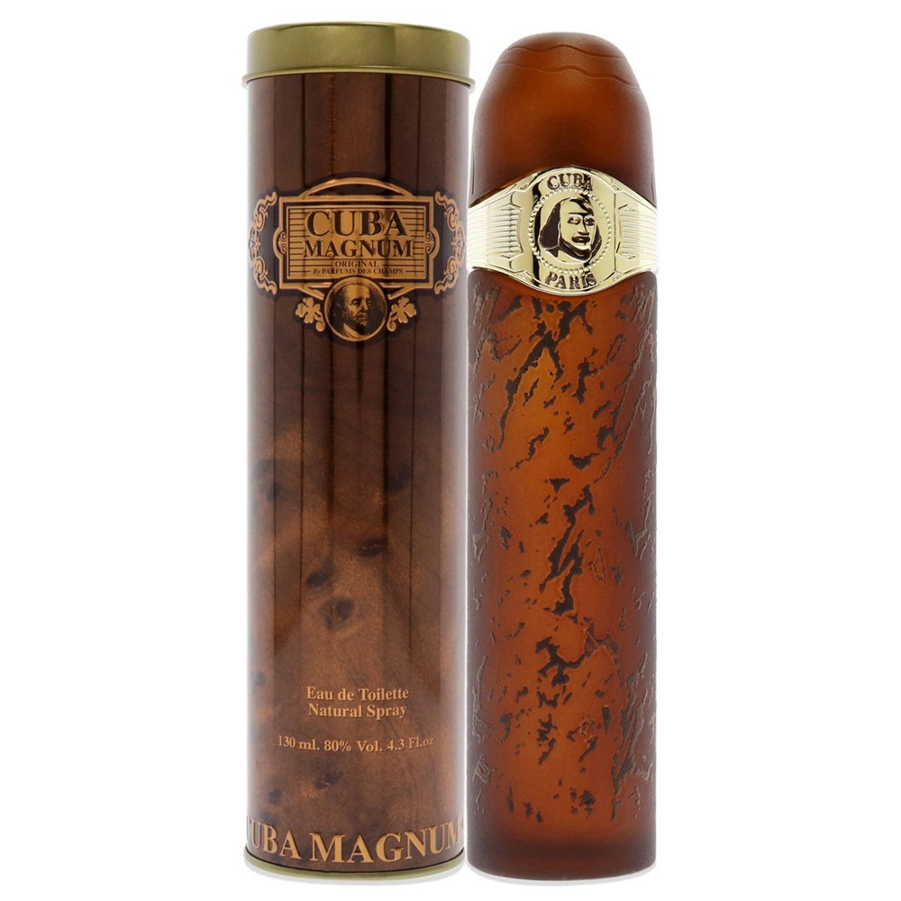 Cuba Magnum Gold Men's EDT Spray - 4.3 fl oz