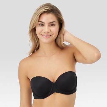 All.you. Lively Women's No Wire Strapless Bra - Jet Black 32a : Target