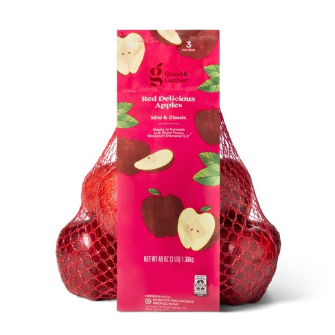 Apples, Pink Lady 3# Bag – The Good Earth Food Co-op