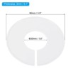 Unique Bargains Closet Clothing Rack Size Dividers Blank Labels Sorting Round Separator 6 Pcs - 2 of 3