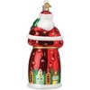 Old World Christmas Blown Glass Ornament for Christmas Tree, German Santa (with OWC Gift Box) - 2 of 4
