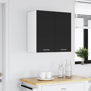 CLIHOME Hanging Storage Cabinet, Engineered Wood Kitchen Furniture, Ample Storage with Doors - 1 of 4