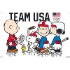 Trends International Team USA x Peanuts – Olympic Hockey Team Unframed Wall Poster Prints - 4 of 4